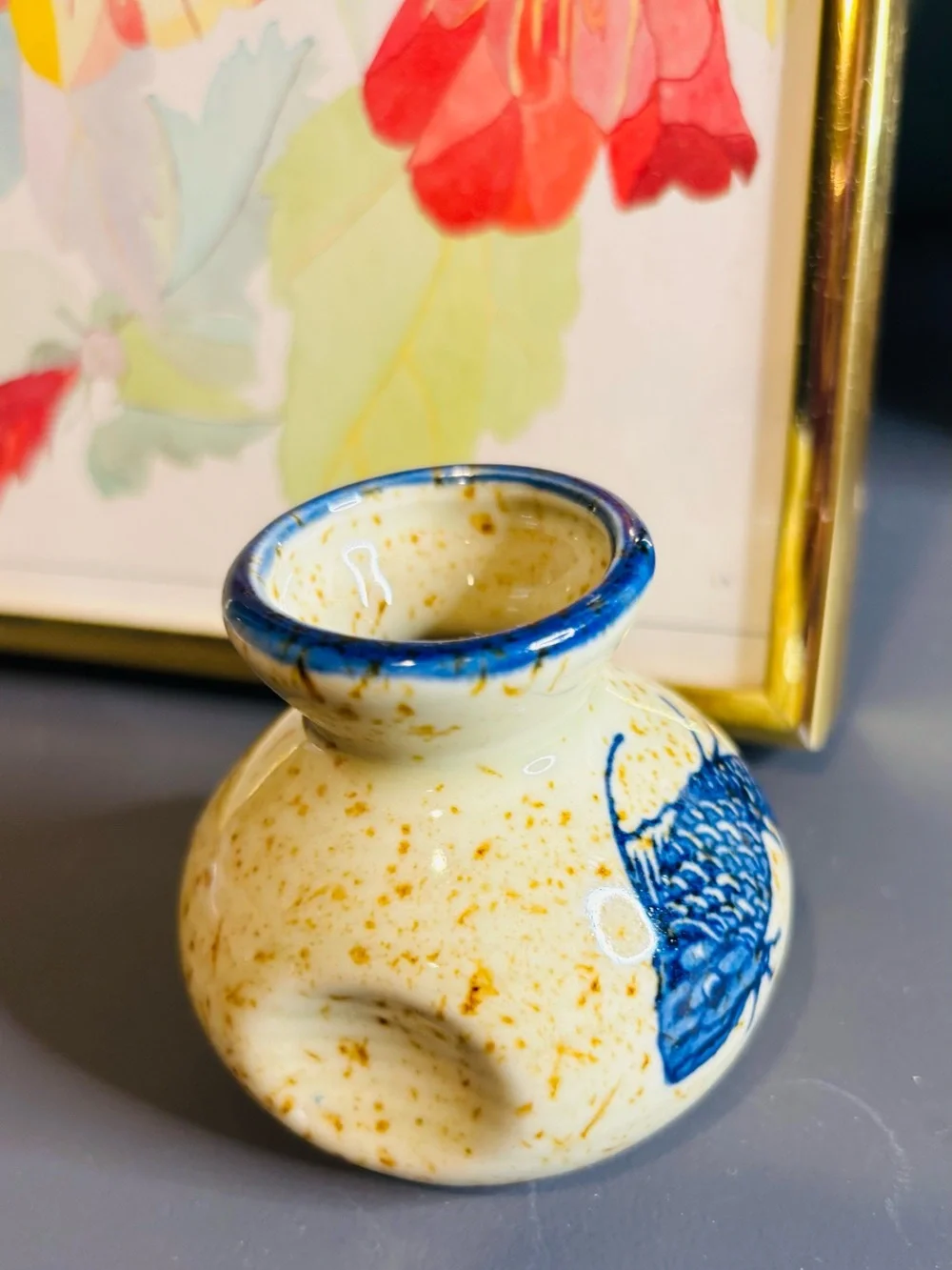 Ceramic Toothpicks Holder/Mini Vase